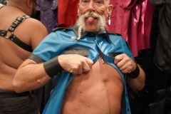 Dennis Daniels visiting the vendors