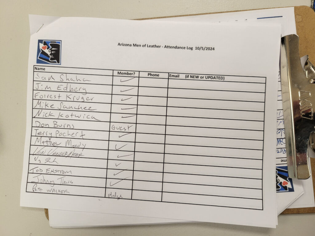 AML Sign-in 2 - October 5 2024