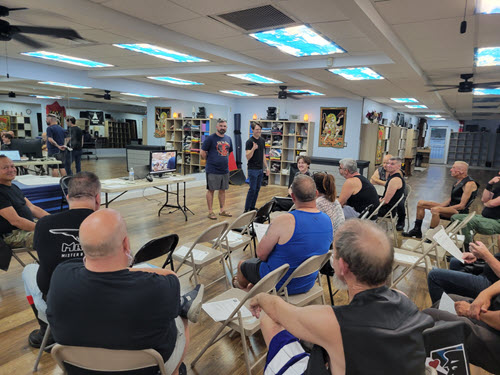 Fit To Be Tied Speakers - Curtis and Will