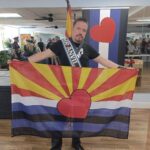 Arizona Leather Flag